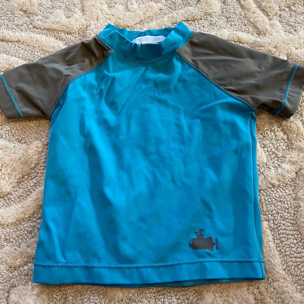 Janie and Jack swim shirt
